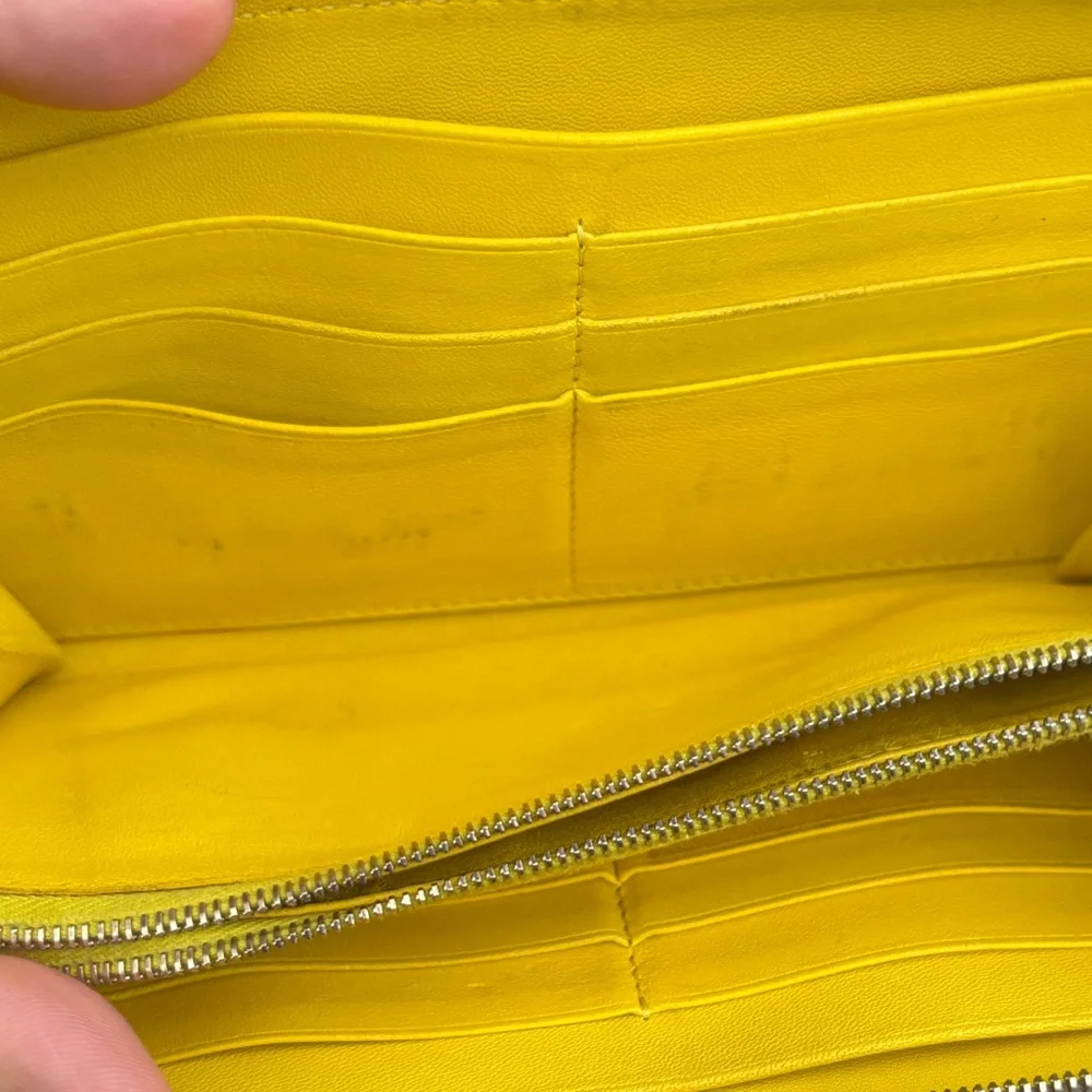 Celine Drummed Calfskin Zip Wallet - Picture 17 of 17